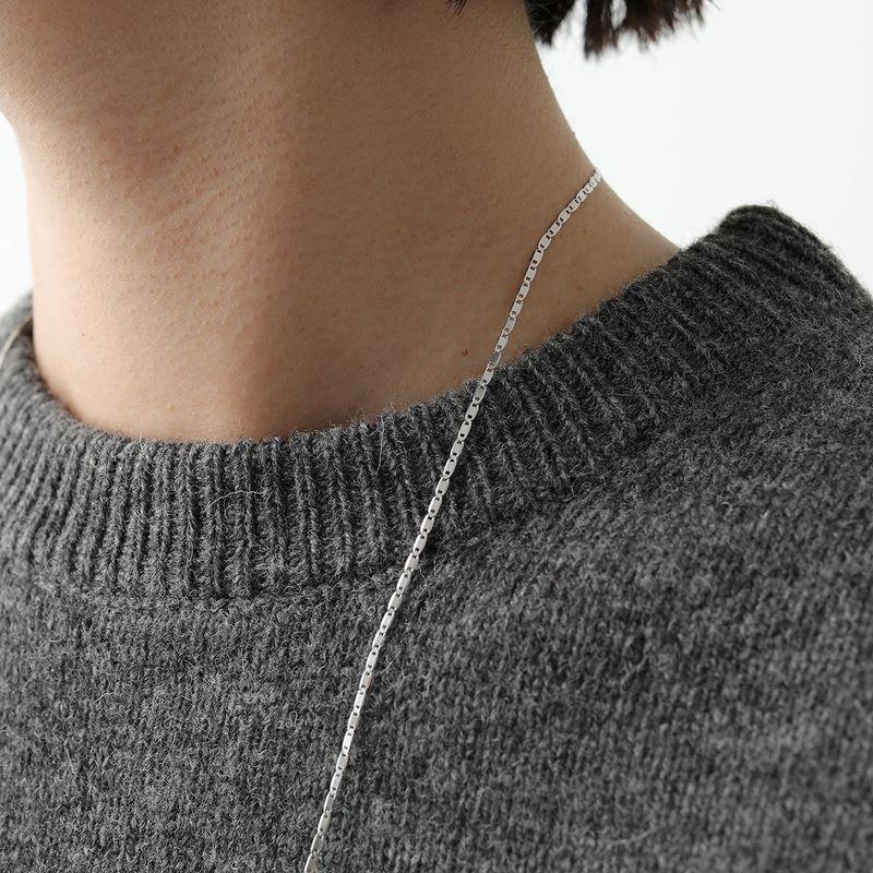 ■バビロン購入 MARIA BLACK Karenネックレス シルバー MARIA BLACK（マリアブラック） ネックレス Karen Necklace Silver