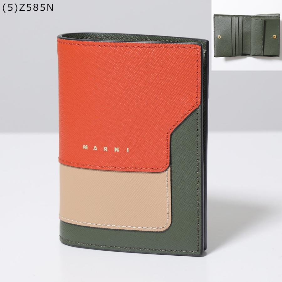 MARNI マルニ 二つ折り財布 PFMOQ14U13 LV520 レディース