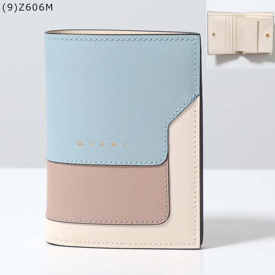MARNI 二つ折り財布 PPMOQ14U13 LV520 MARNI（マルニ） 二つ折り財布 PFMOQ14U13 LV520 レディース
