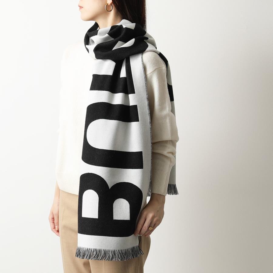 BURBERRY バーバリー マフラー MU B TXT E WL FTBL 8057148 8054214 8057147 レディース ロゴ ウール ジャカード ストール カラー3色｜s-musee｜10