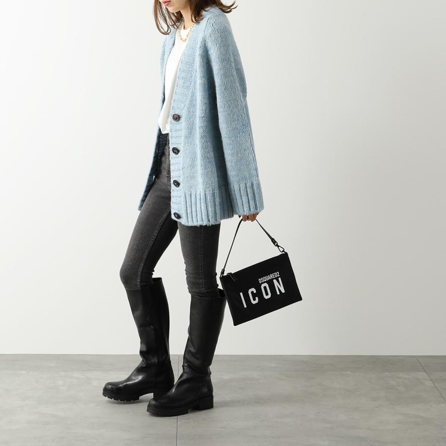 DSQUARED2（ディースクエアード） クラッチバッグ BE ICON POUCH