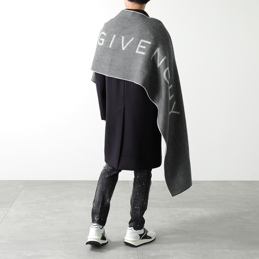 GIVENCHY ジバンシィ マフラー 45×180 GV4518 J4431 メンズ ストール  