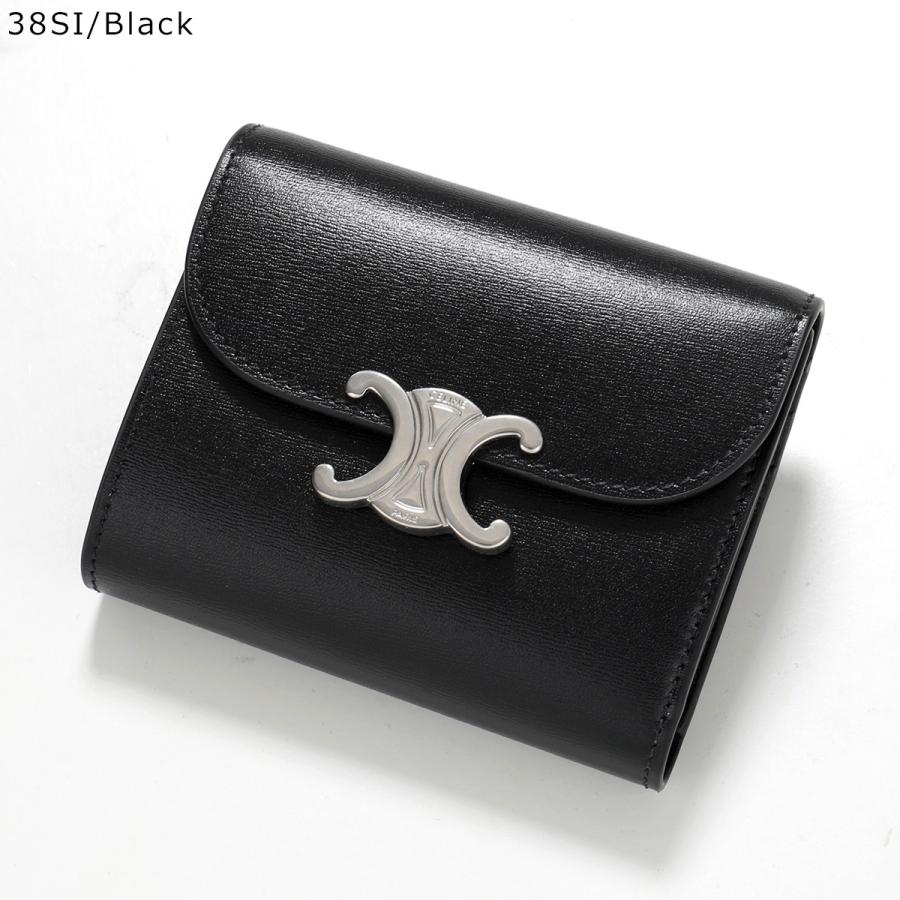 60【極美品】CELINE 二つ折り財布 折り財布 CELINE（セリーヌ） 二つ折り財布 Small Flap Wallet 10D783DPV