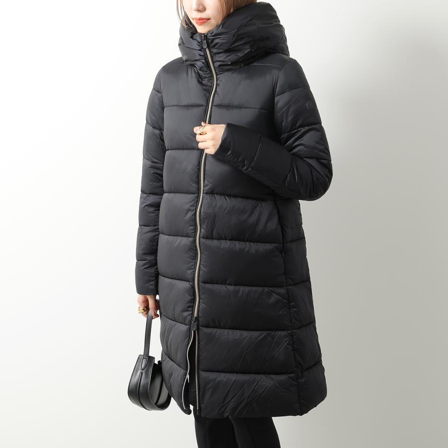 セイブザダックエコダウンレディースロングコート SAVE THE DUCK セイブザダック エコダウン LYSA D40279W IRIS