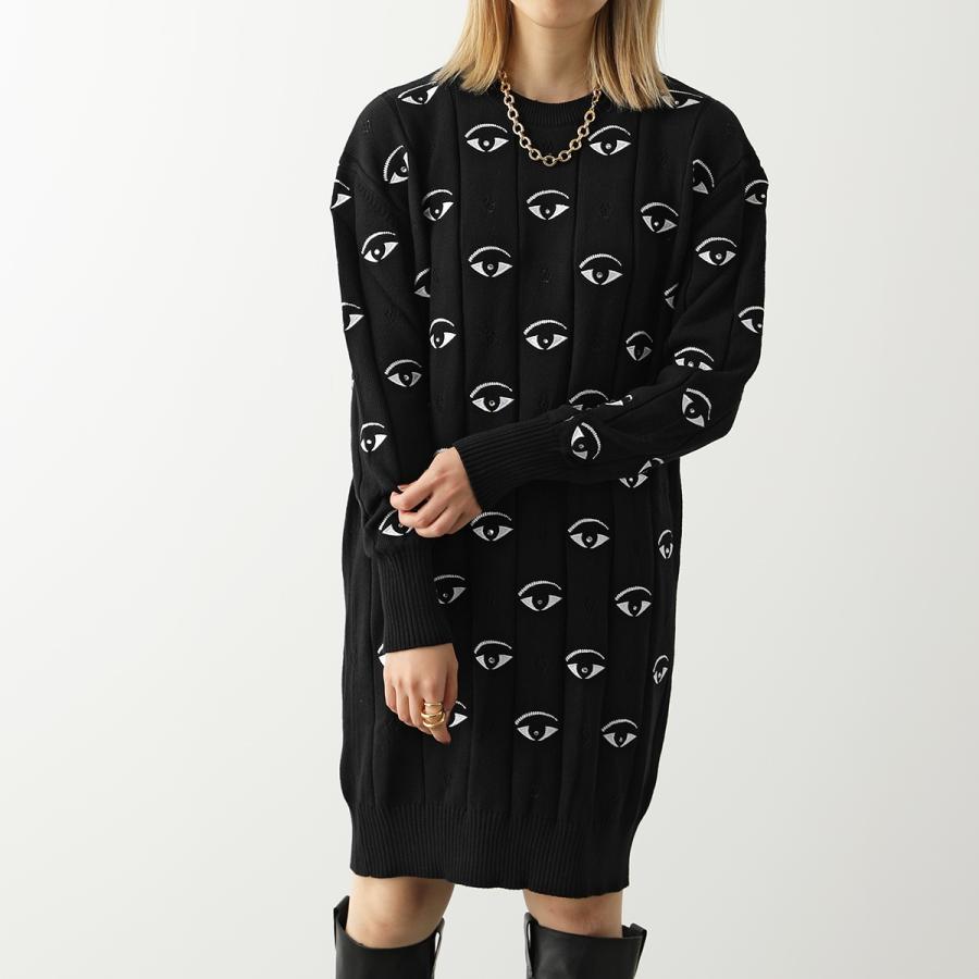 KENZO ケンゾー ニットワンピース MULTI EYES 2RO428 3XH KENZO ケンゾー ニットワンピース MULTI EYES 2RO428 3XH