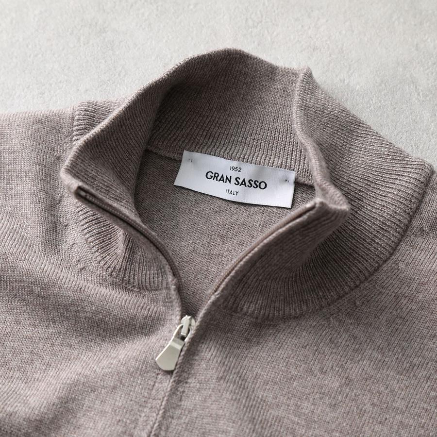 Gran Sasso GRAN SASSO グランサッソ ジップアップニット 55144 Gran Sasso GRAN SASSO グランサッソ ジップアップニット 55144