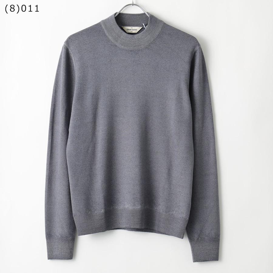 GRAN SASSO グランサッソ ニット 55108 22792 メンズ モックネック 
