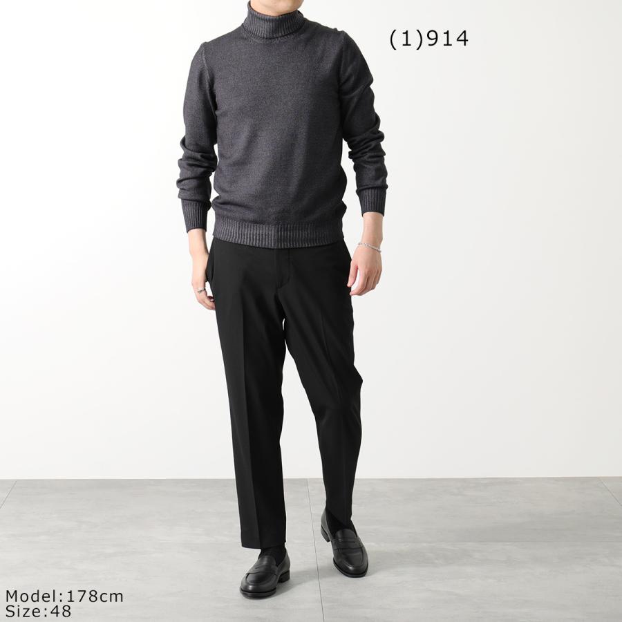 GRAN SASSO ブラック タートルネック セーター サイズ50 GRAN SASSO ブラック タートルネック セーター サイズ50 Gran