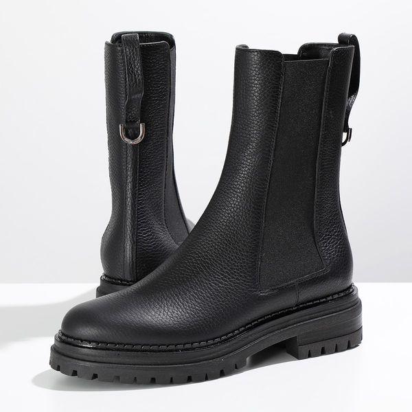 シルバーピーチ セルジオロッシ サイドジップブーツ ショートブーツ 38