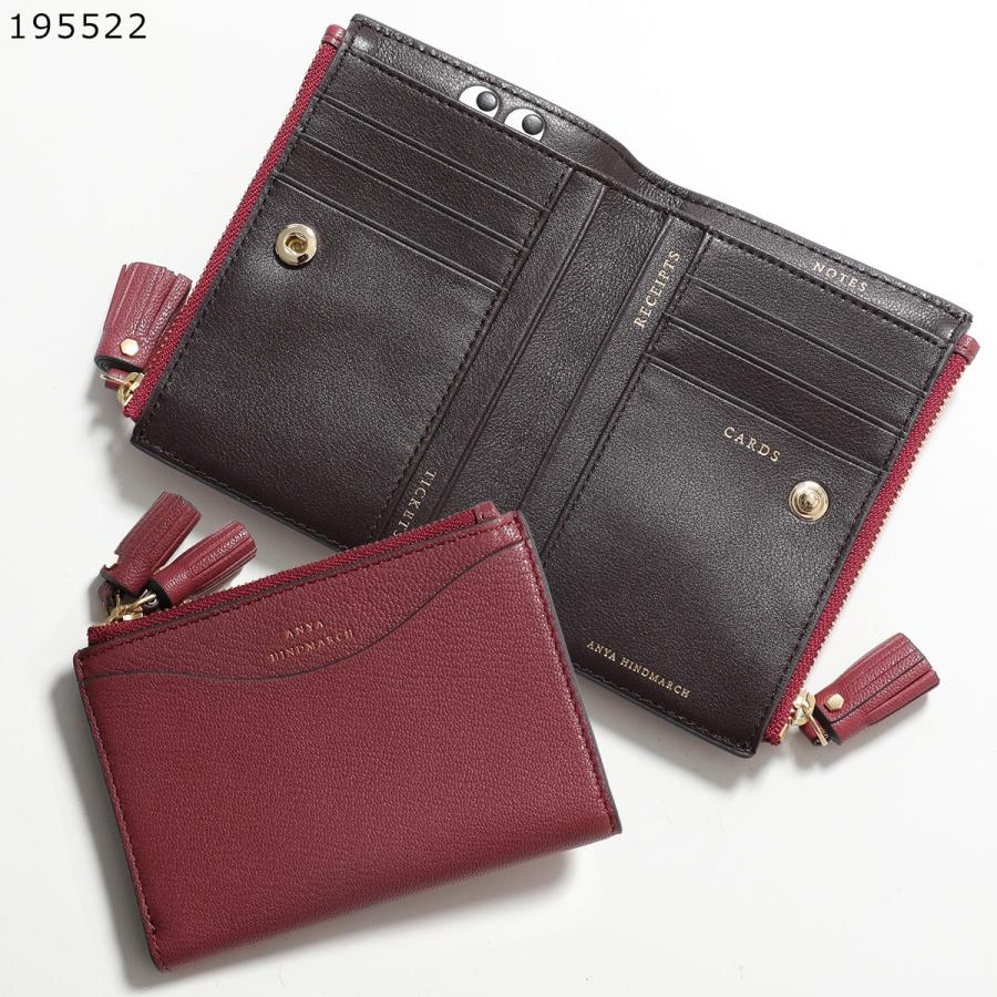 ANYA HINDMARCH アニヤハインドマーチ 二つ折財布 Wallet Peeping eyes  