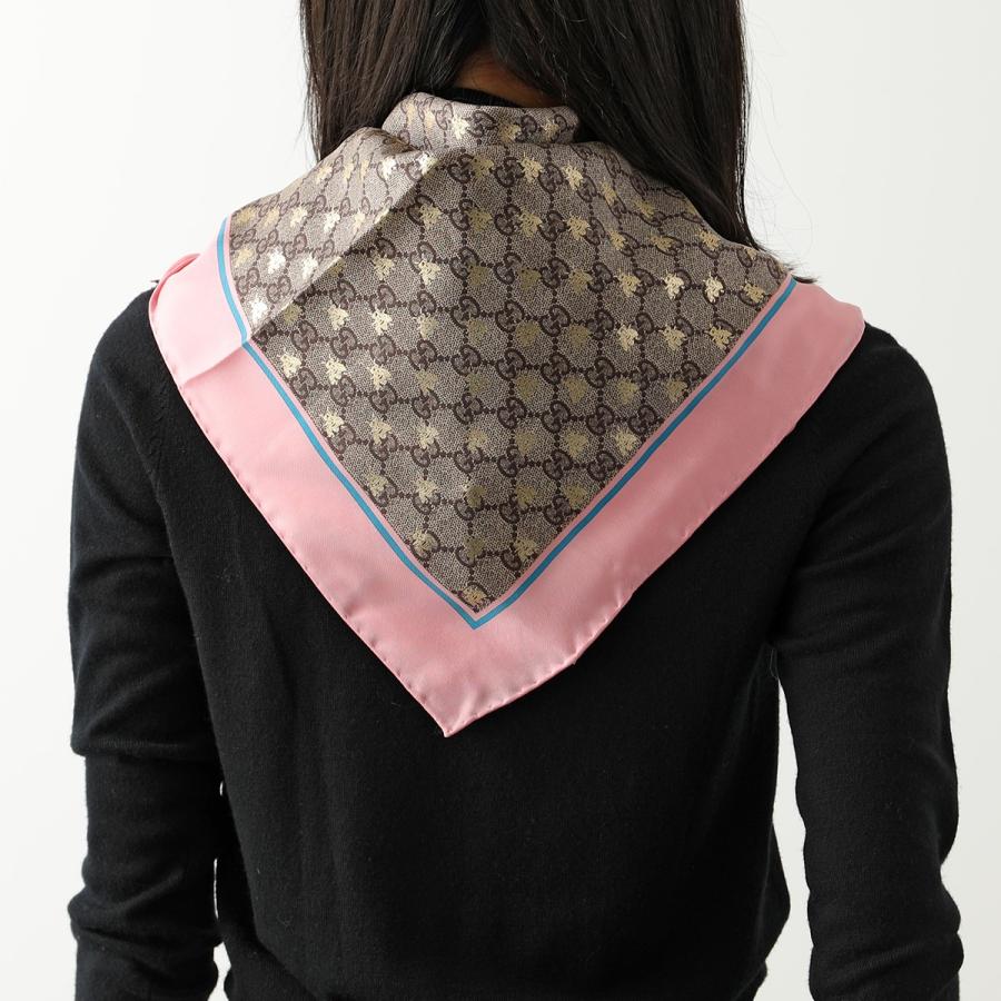 GUCCI グッチ スカーフ 499130 3G001 レディース GG ビー ハチ GUCCI グッチ スカーフ 499130 3G001 レディース GG ビー ハチ