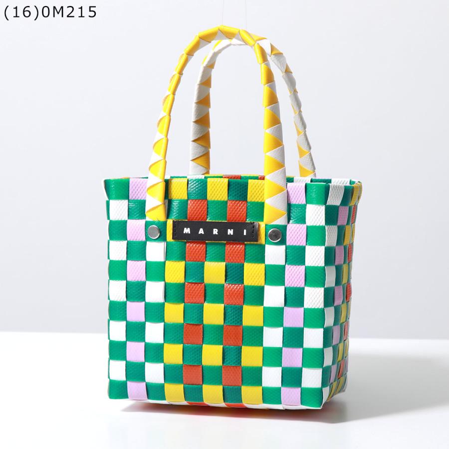 MARNI KIDS マルニ キッズ バスケットバッグ M00178 M00IW レディース ガールズ ウーブン ハンドバッグ かごバッグ カゴ ロゴタグ 鞄 カラー9色｜s-musee｜20