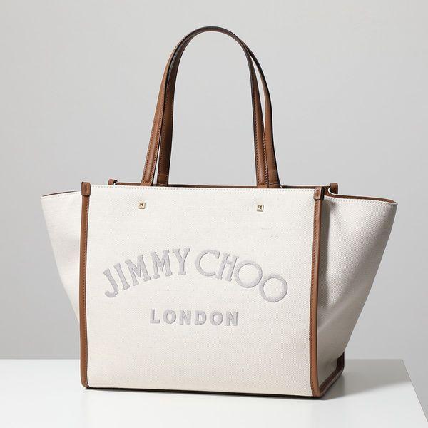 Jimmy Choo ジミーチュウ トートバッグ VARENNE TOTE BAG RBJ レディース キャンバス ショッピングバッグ