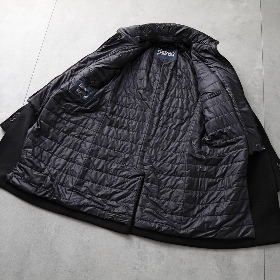HERNO（ヘルノ） チェスターコート CA0045U 39601 メンズ ライナー付き ウール メルトン 中綿コート カラー5色 ...