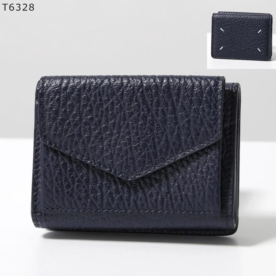 MAISON MARGIELA メゾンマルジェラ 三つ折り財布 S36UI0416 P4455 レディース レザー ミニ財布 豆財布 4ステッチ S36UI0416P4455T8013の画像