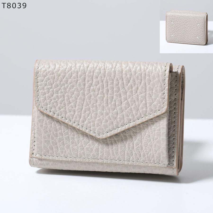 MAISON MARGIELA メゾンマルジェラ 三つ折り財布 S36UI0416 P4455 レディース レザー ミニ財布 豆財布 4ステッチ S36UI0416P4455T8013の画像