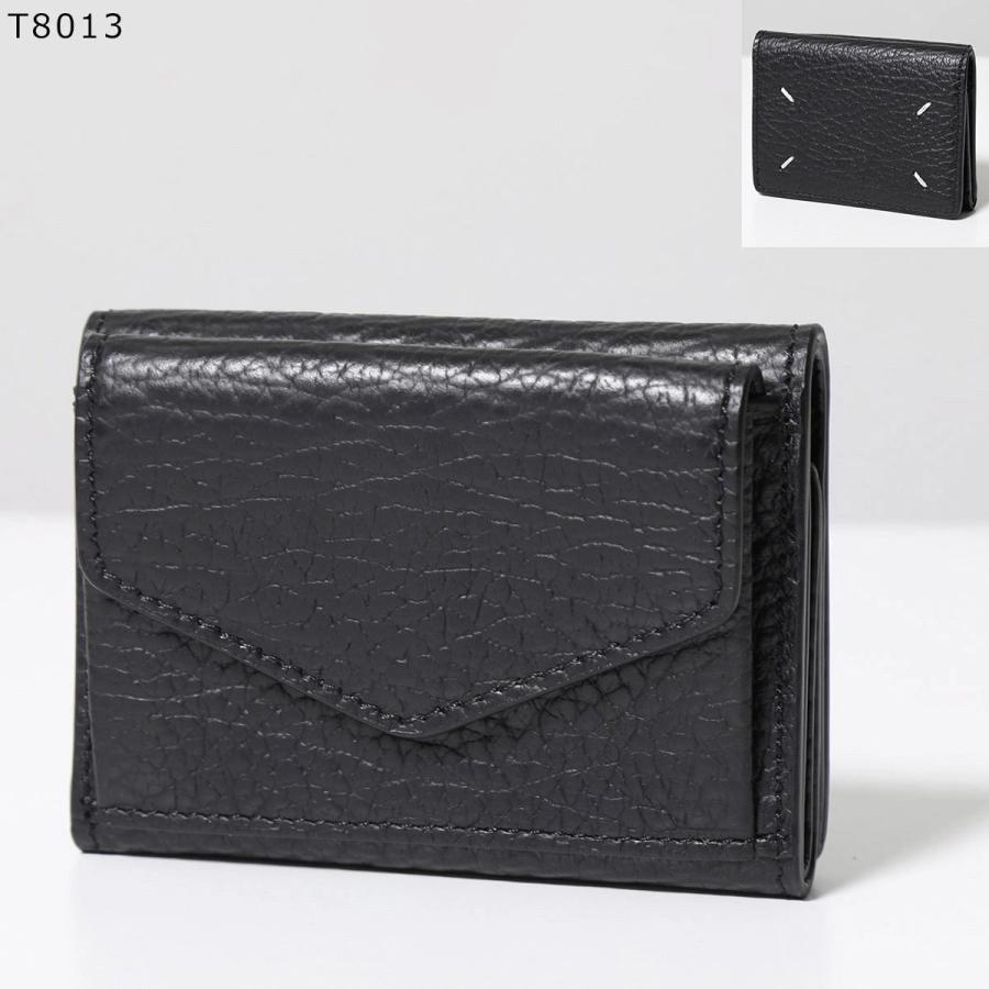 MAISON MARGIELA メゾンマルジェラ 三つ折り財布 S36UI0416 P4455 レディース レザー ミニ財布 豆財布 4ステッチ S36UI0416P4455T8013の画像