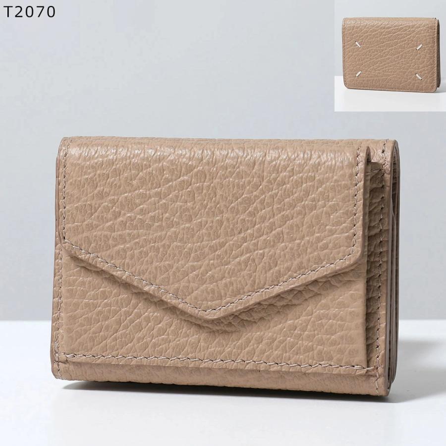 MAISON MARGIELA メゾンマルジェラ 三つ折り財布 S36UI0416 P4455 レディース レザー ミニ財布 豆財布 4ステッチ S36UI0416P4455T8013の画像