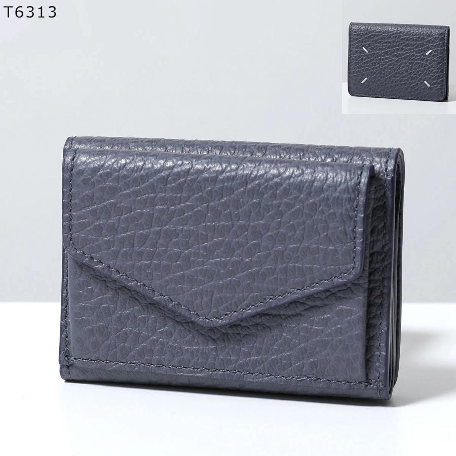 MAISON MARGIELA メゾンマルジェラ 三つ折り財布 S36UI0416 P4455 レディース レザー ミニ財布 豆財布 4ステッチ S36UI0416P4455T8013の画像