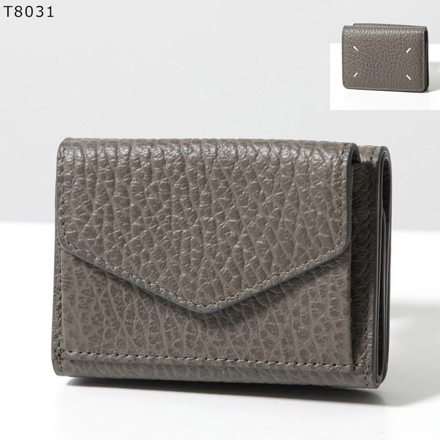 MAISON MARGIELA メゾンマルジェラ 三つ折り財布 S36UI0416 P4455 レディース レザー ミニ財布 豆財布 4ステッチ S36UI0416P4455T8013の画像