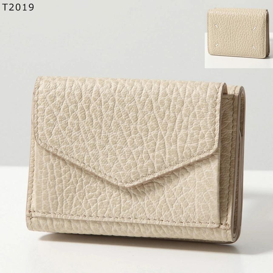 【正規品】Maison Margiela メゾンマルジェラ 三つ折りミニ財布 Maison Margiela（メゾンマルジェラ） 三つ折り財布 S36UI0416 P4455