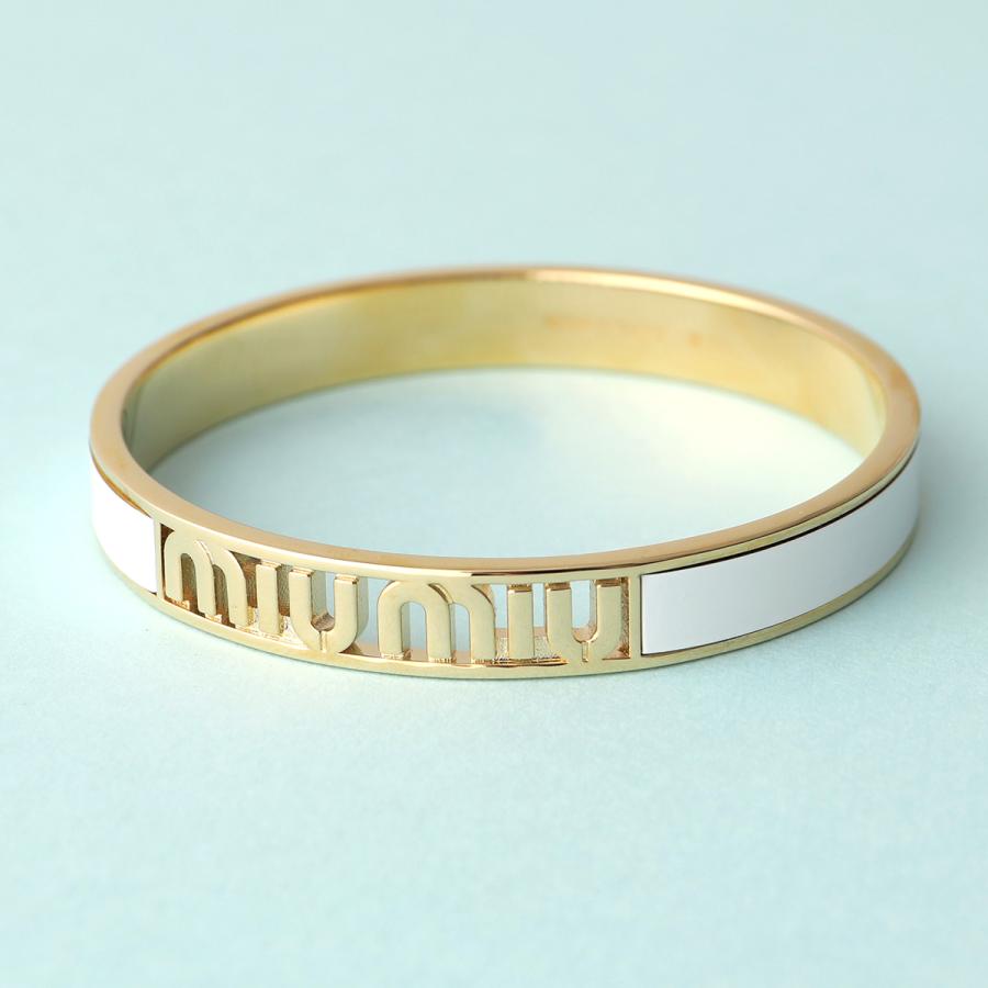 miu MIUMIU ミュウミュウ バングル 5JB407 2F6T レディース miu MIUMIU ミュウミュウ バングル 5JB407 2F6T レディース