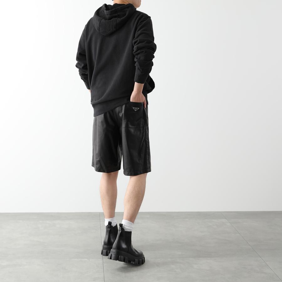 PRADA（プラダ） ショーツ UPP224 1WDV メンズ レザー ハーフパンツ