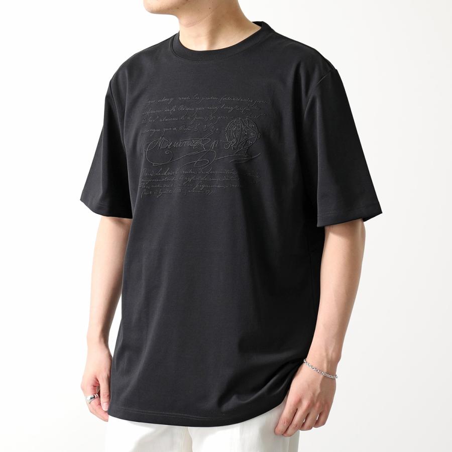 Berluti ベルルッティ 半袖 Tシャツ R23JRS80 002 メンズ クルーネック 