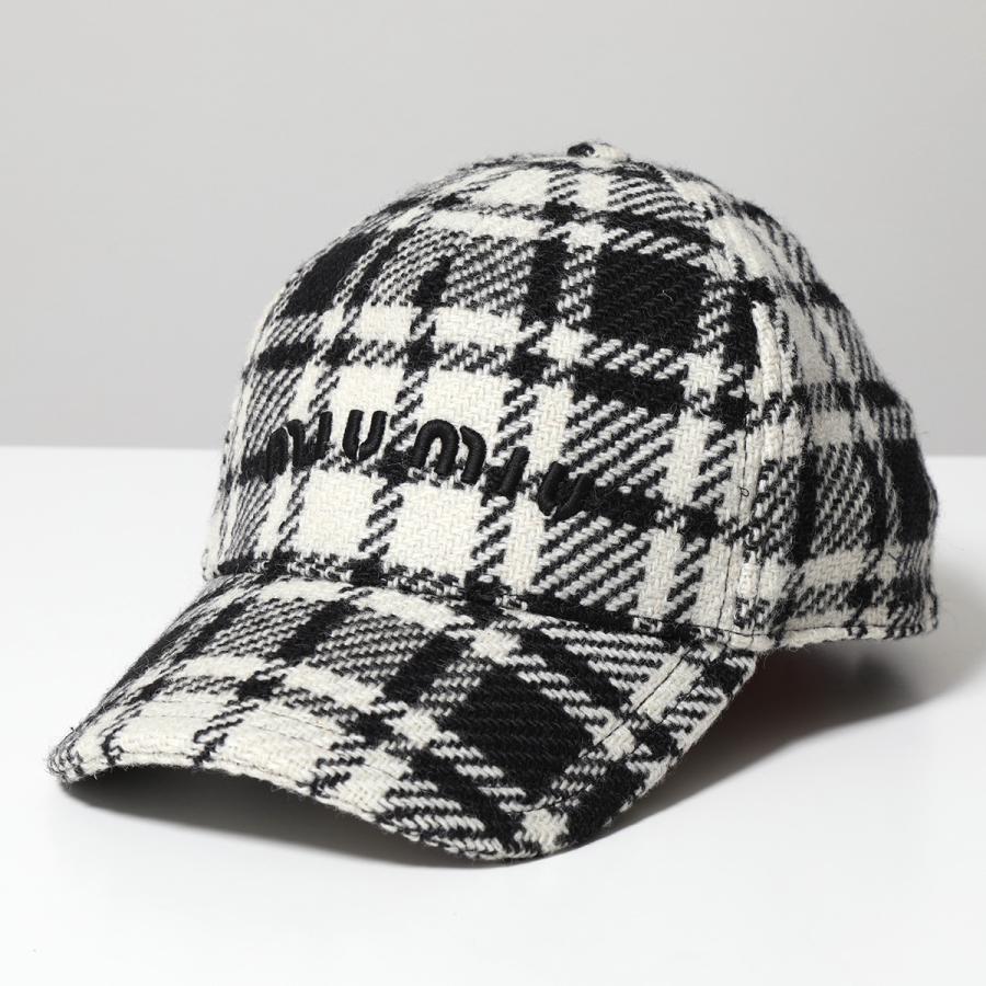 miu MIUMIU ミュウミュウ ベースボールキャップ 5HC179 2F6L  