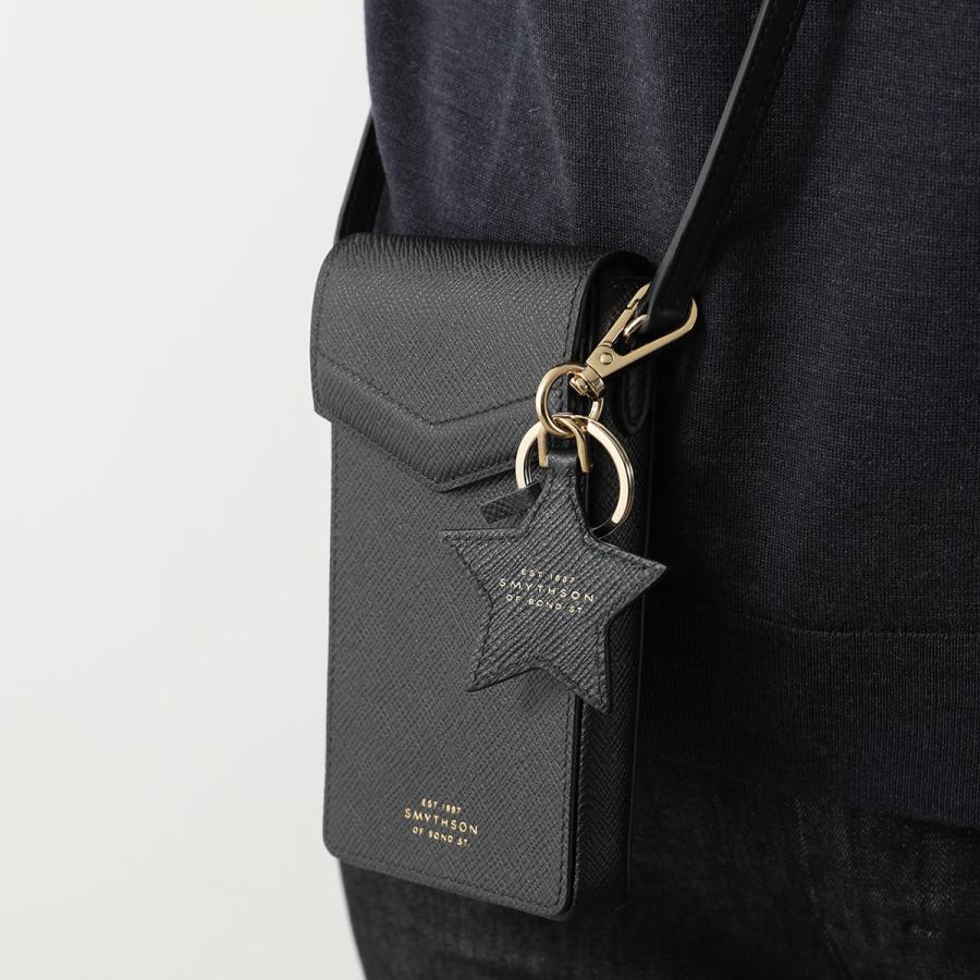 Smythson（スマイソン） キーリング PANAMA PMA STAR KEYRING