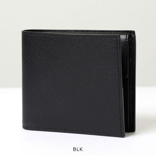Smythson（スマイソン） 二つ折り財布 PMA 4CC N/CASE W/COIN PRS