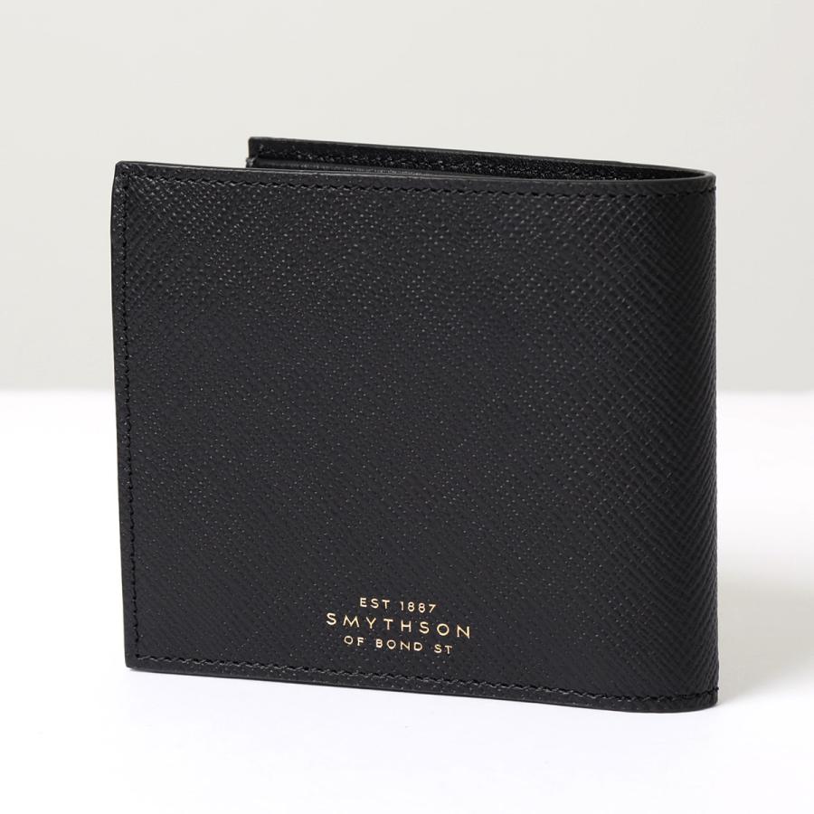 Smythson（スマイソン） 二つ折り財布 PMA 4CC N/CASE W/COIN PRS