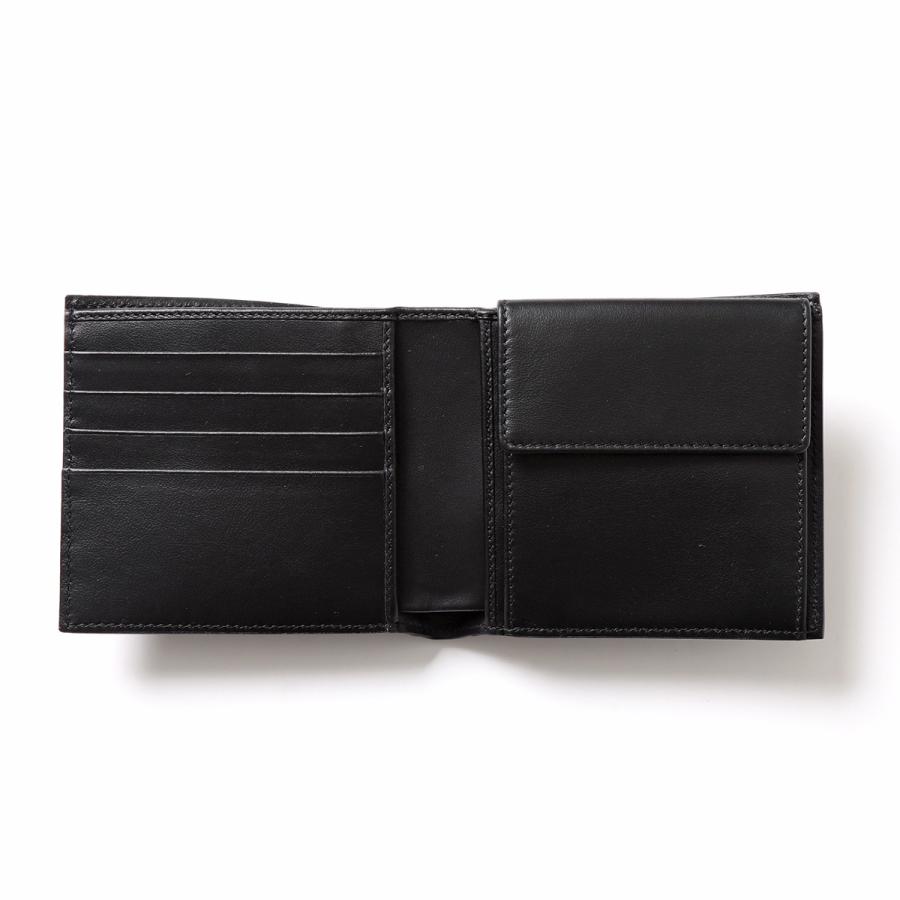未使用✨スマイソン パナマウォレット レザー 2つ折り財布 カモフラ ブルー系 Smythson（スマイソン） 二つ折り財布 PMA SML CONTINENTAL PRS