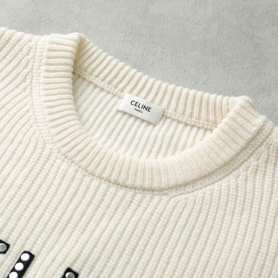 CELINE セリーヌ ニット セーター 2A68W642Q.01OW メンズ CELINE セリーヌ ニット セーター 2A68W642Q.01OW メンズ