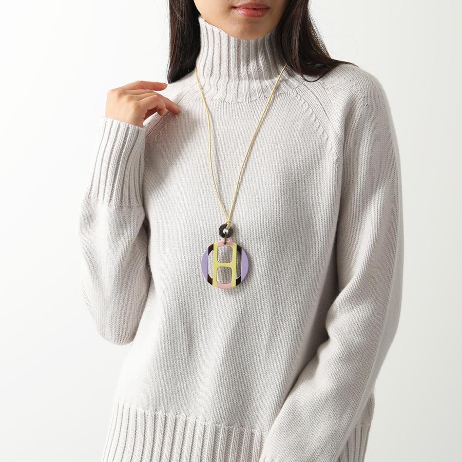 HERMES（エルメス） ネックレス H EQUIPE エキップ バッファローホーン