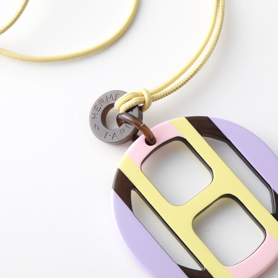 HERMES（エルメス） ネックレス H EQUIPE エキップ バッファローホーン