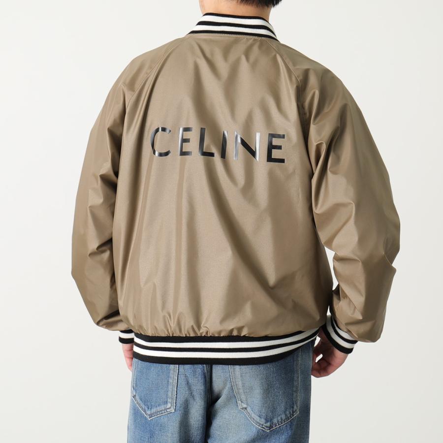 【2026年1月8日以降の発送予定】 CELINE セリーヌ テディ ジャケット 2W365495M.02LC メンズ ブルゾン ナイロン スタジャン ロゴプリント 【TM2480663566】(89488円)