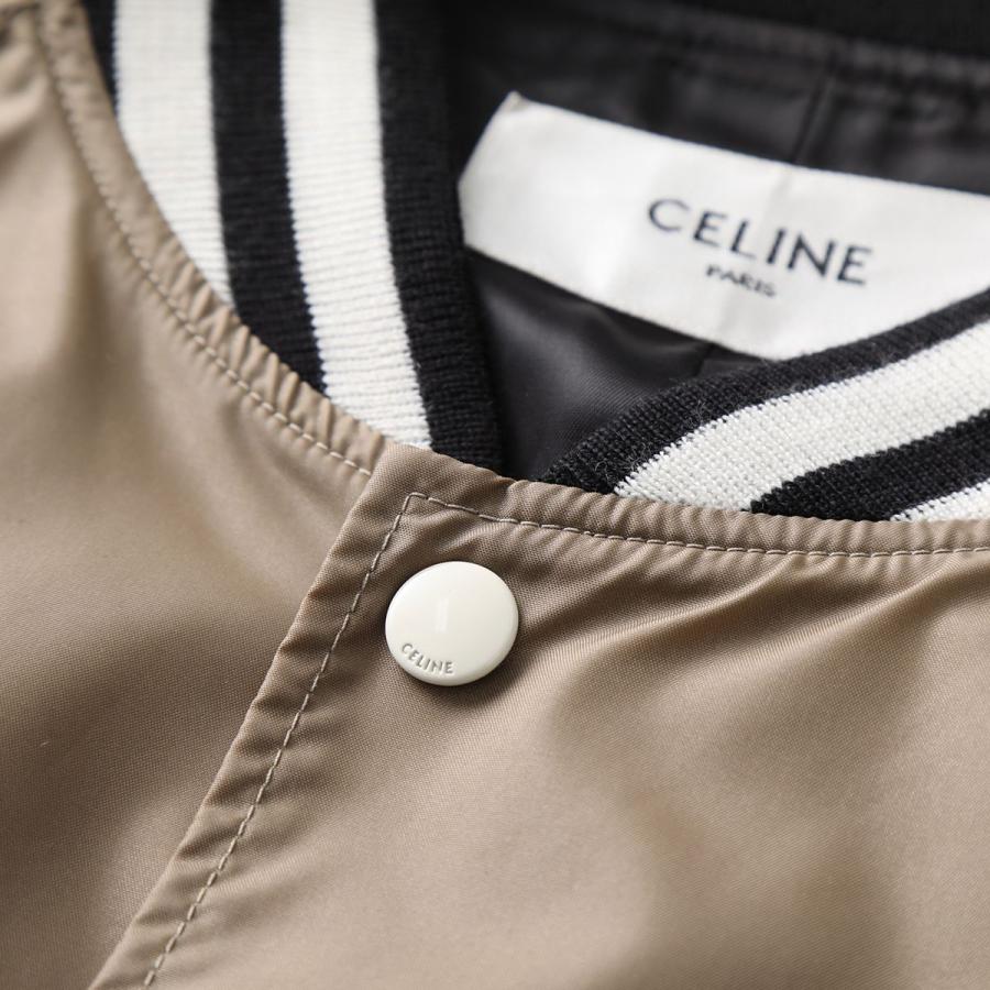 【2026年1月8日以降の発送予定】 CELINE セリーヌ テディ ジャケット 2W365495M.02LC メンズ ブルゾン ナイロン スタジャン ロゴプリント 【TM2480663566】(89488円)