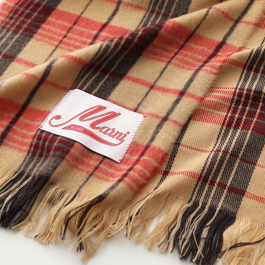 MARNI（マルニ） マフラー SCMC0081A0 UAW005 メンズ チェック ウール