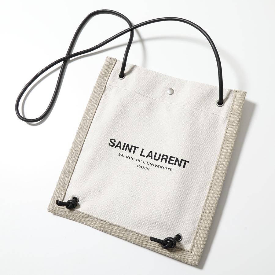 SAINT LAURENT サンローラン ショルダーバッグ UNIVERSITE 710272 95GFE FAAPS FAAVW レディース ロゴ フラット クロスボディ ナップサック 鞄 カラー2色の画像