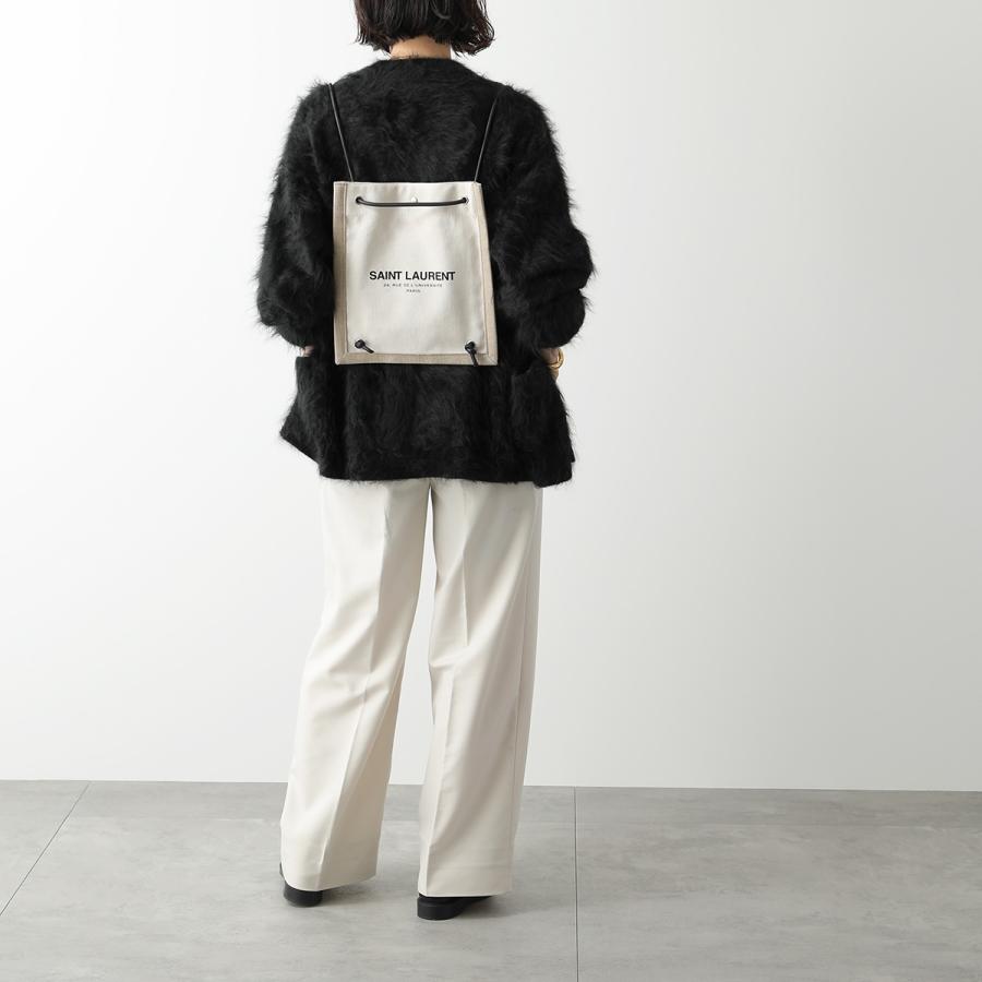 SAINT LAURENT サンローラン ショルダーバッグ UNIVERSITE 710272 95GFE FAAPS FAAVW レディース ロゴ フラット クロスボディ ナップサック 鞄 カラー2色の画像