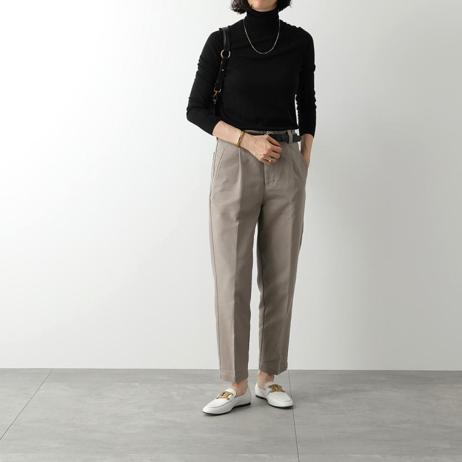 TODS トッズ ローファー XXW79A0DD00MID レディース レザー ケイト チェーン シューズ 靴 B001/BIANCOの画像