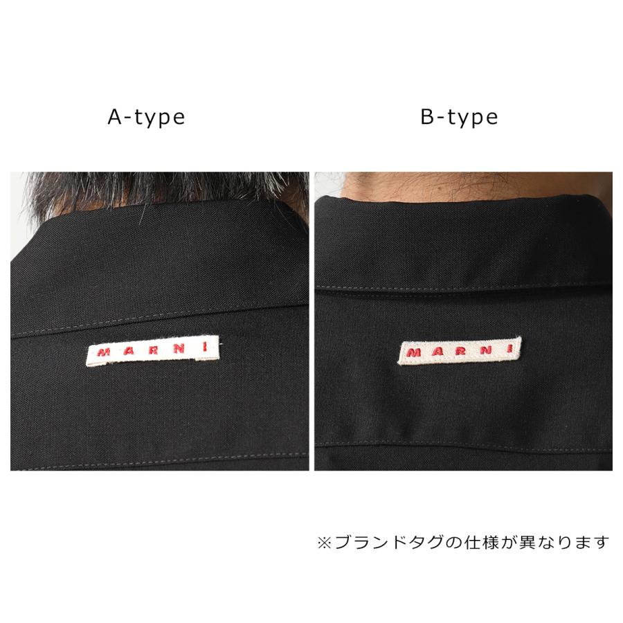 MARNI マルニ 長袖 シャツ CUMU0061X3 CUMU0061A3 TW839 メンズ バージンウール トロピカルシャツ シャツジャケット セットアップ可能 カラー7色の画像