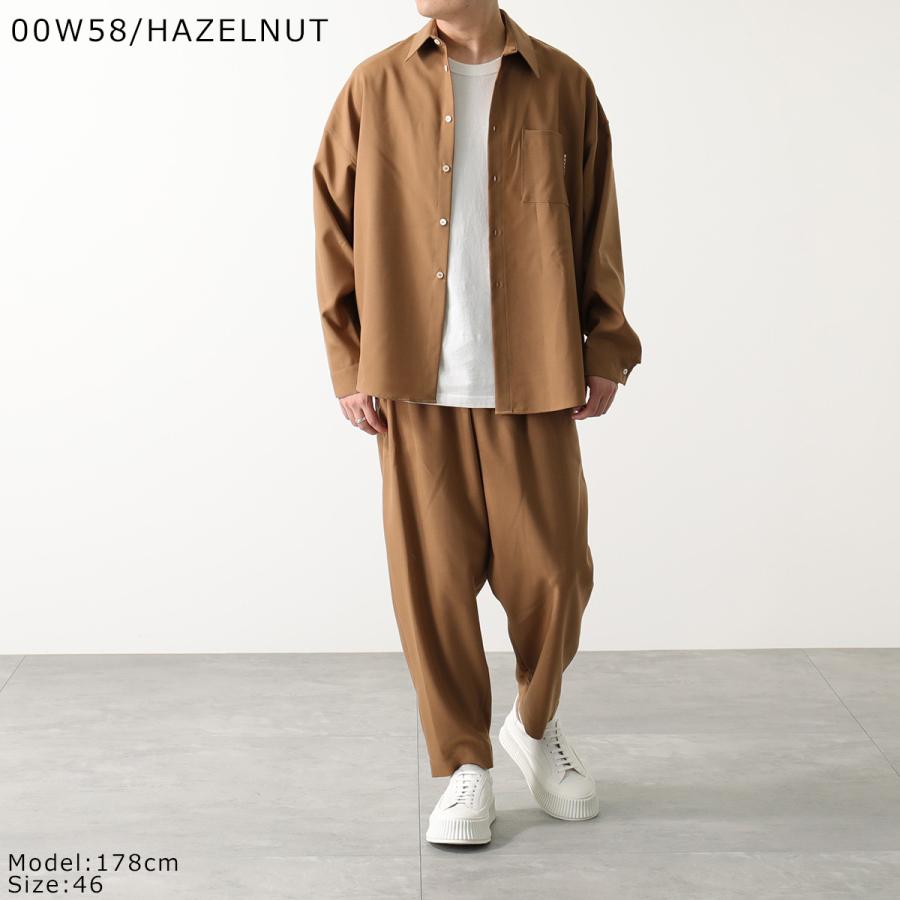 MARNI マルニ 長袖 シャツ CUMU0061X3 CUMU0061A3 TW839 メンズ バージンウール トロピカルシャツ シャツジャケット セットアップ可能 カラー7色の画像