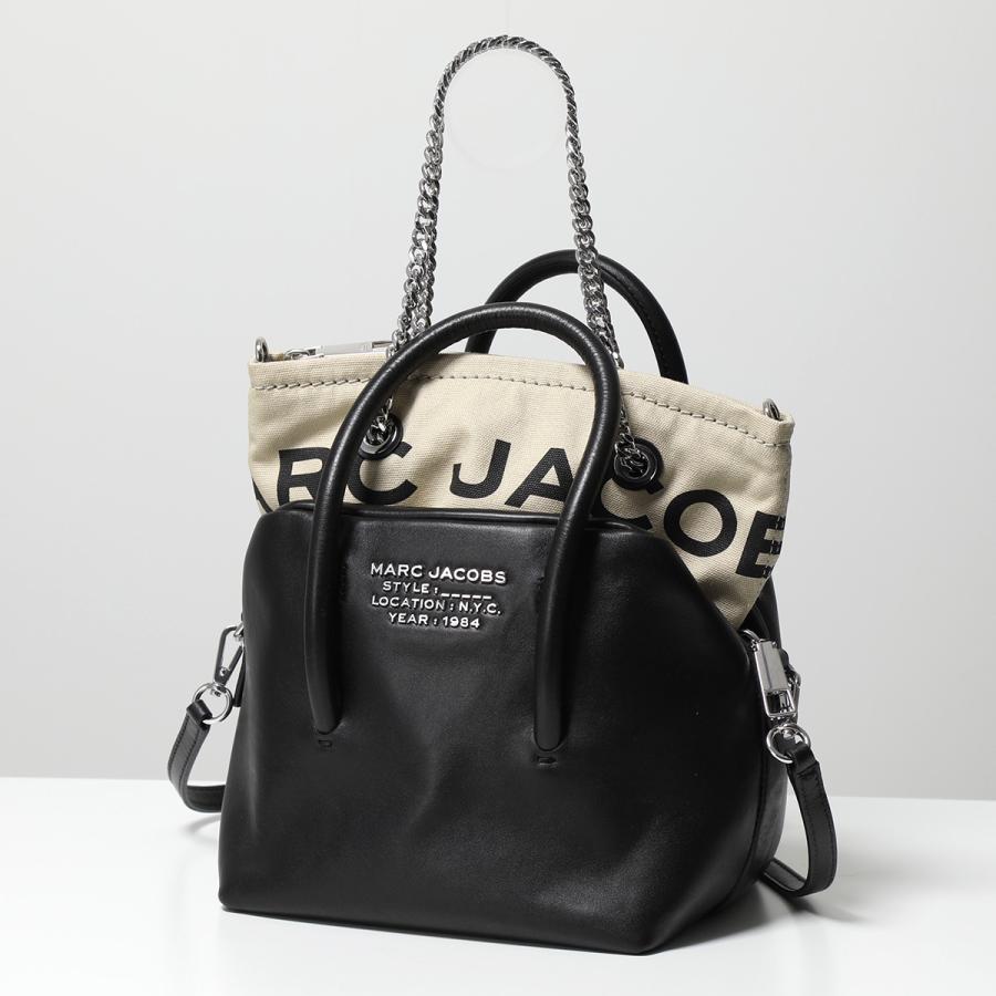 【美品】マークジェイコブス ハンドバッグ レザー がま口 ブラック チェーン マークジェイコブス/ハンドバッグ/ザ J マーク チェーン