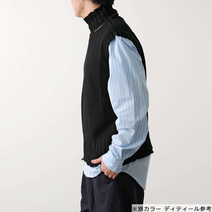 MARNI マルニ ベスト DVMG0045A0 UFC652 メンズ コットンニット ジレ 