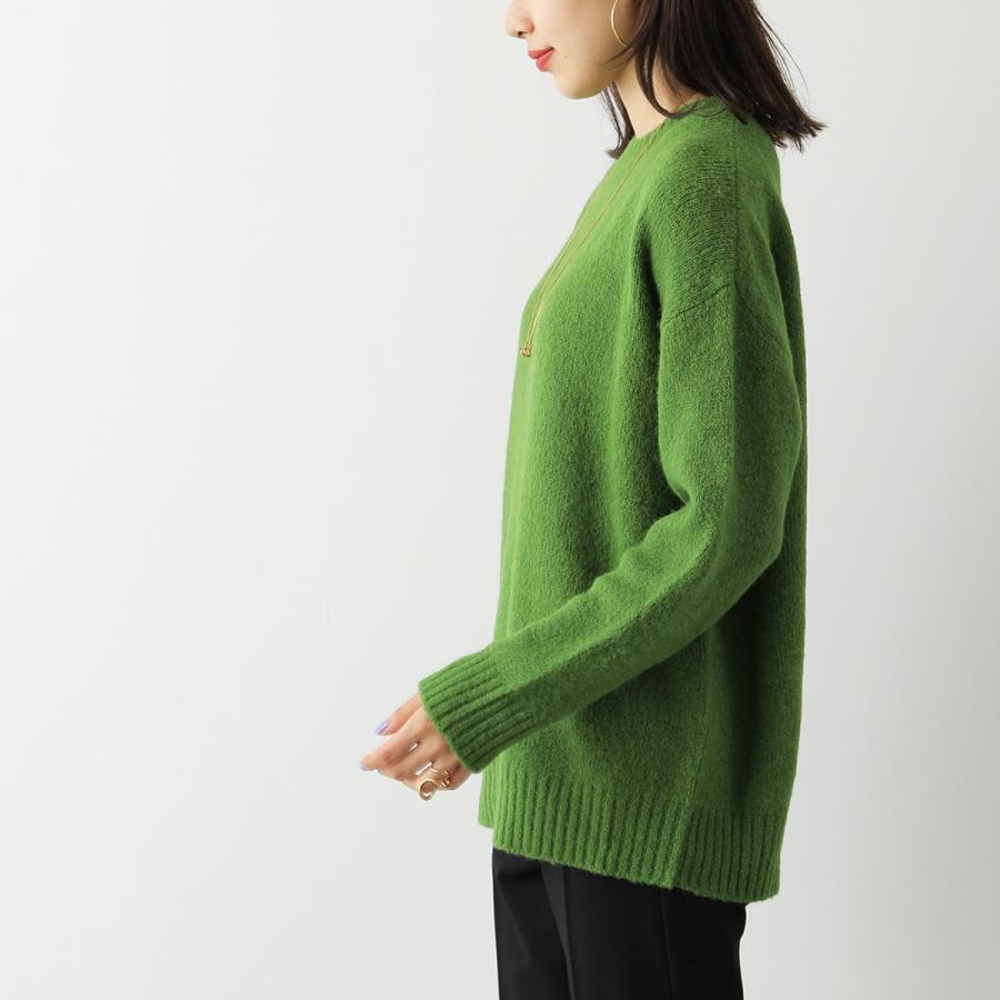 Max Mara WEEKEND カラフルニットセーター Patterned cotton crew-neck, multicolour | Weekend Max Mara