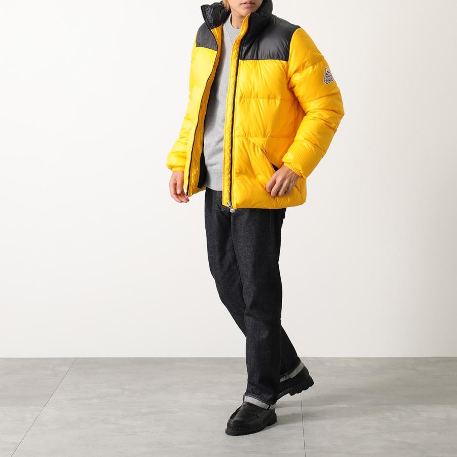 PYRENEX イエローダウンジャケット サイズ34 PYRENEX】イエロー ダウンジャケット アウター Mサイズ 軽量 冬 上質