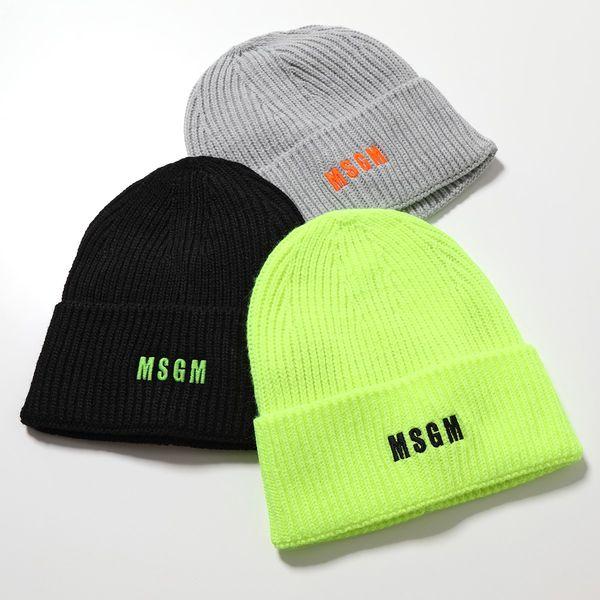 MSGM エムエスジーエム ビーニー 3340ML04メンズ ニット帽 ニットキャップ 帽子 ロゴ リブ編み カラー3色  :340928175:インポートセレクト musee - 通販 - Yahoo!ショッピング