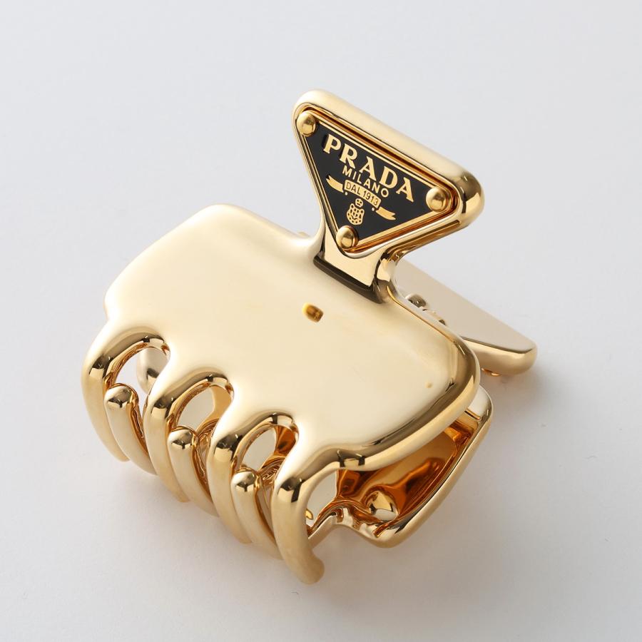 PRADA（プラダ） ヘアクリップ 1IF087 2BA6 レディース メタル 三角
